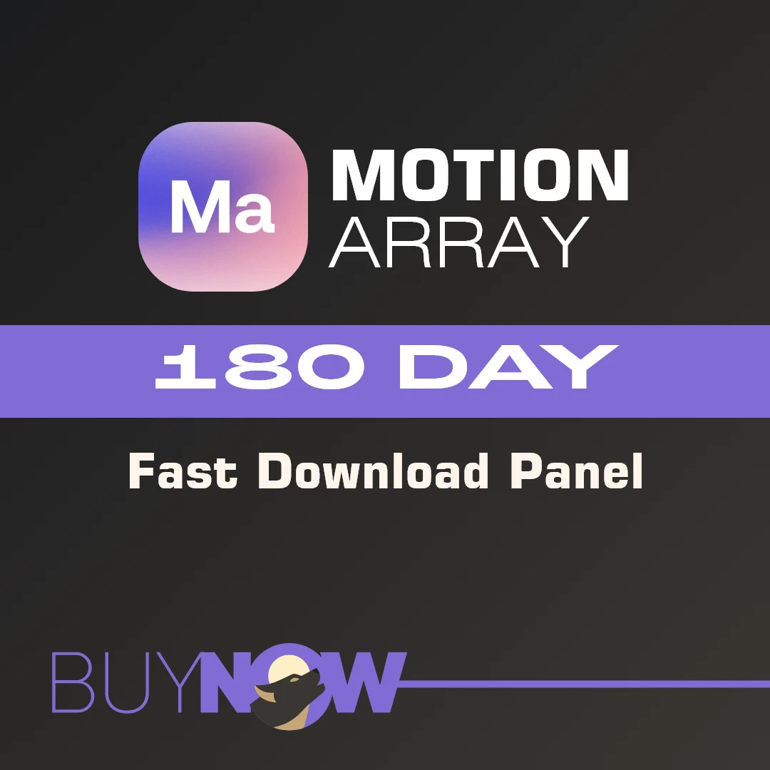 Motion Array 180 Day