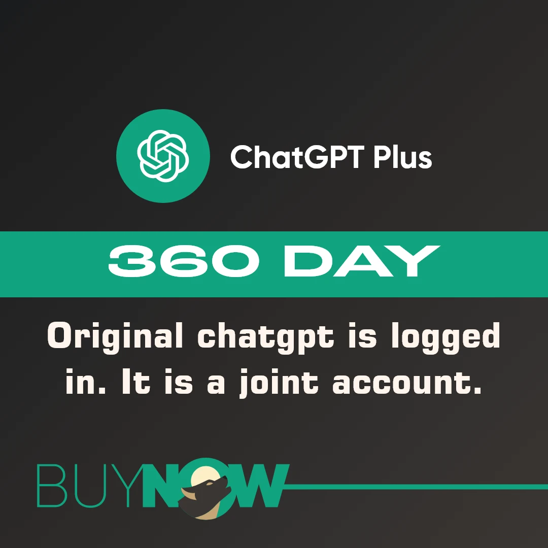 ChatGPT Plus 360 Day - ORIGINAL ACCOUNT